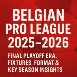 Belgian Pro League 2025–26