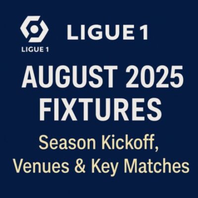Ligue 1 August 2025