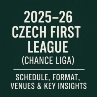 2025–26 Czech First League