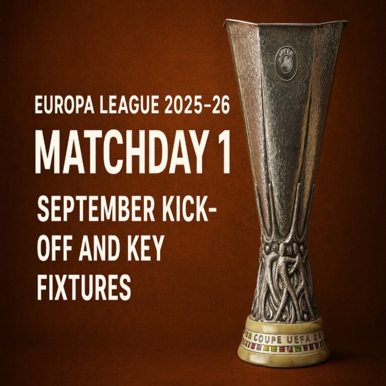 UEFA Champions League 2025–26: September Fixtures, Venues & Key