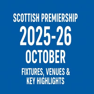 Scottish Premiership October 2025